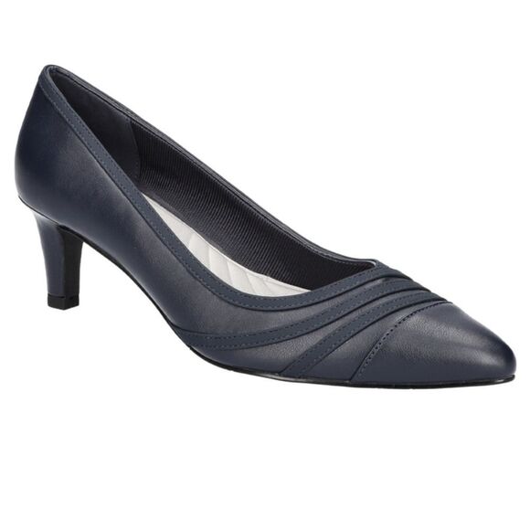 BRAND NEW EASY STREET ALIVE 5 NOBEL POINTED TOE LOW HEEL PUMPS - Picture 16 of 16